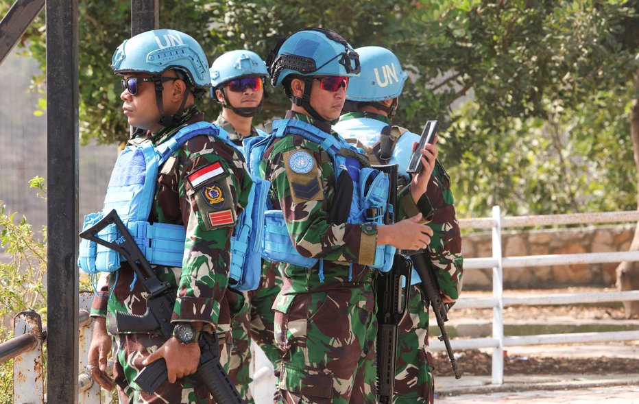 Fotografija: Unifil je obsodil napad na pripadnike svojih mirovnih sil. FOTO: Aziz Taher, Reuters