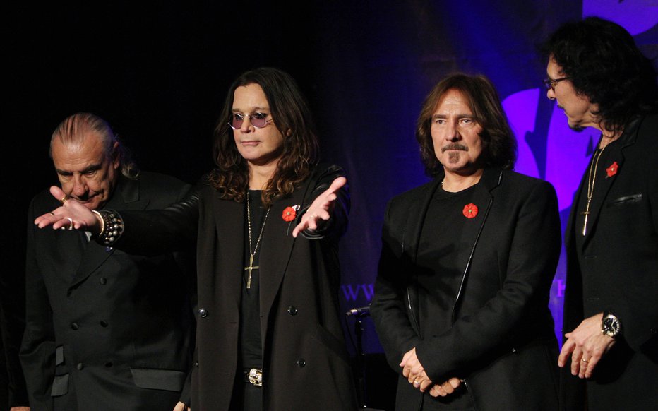 Fotografija: Svetovno slavo je dosegel kot član skupine Black Sabbath. FOTO: David Mcnew, Reuters