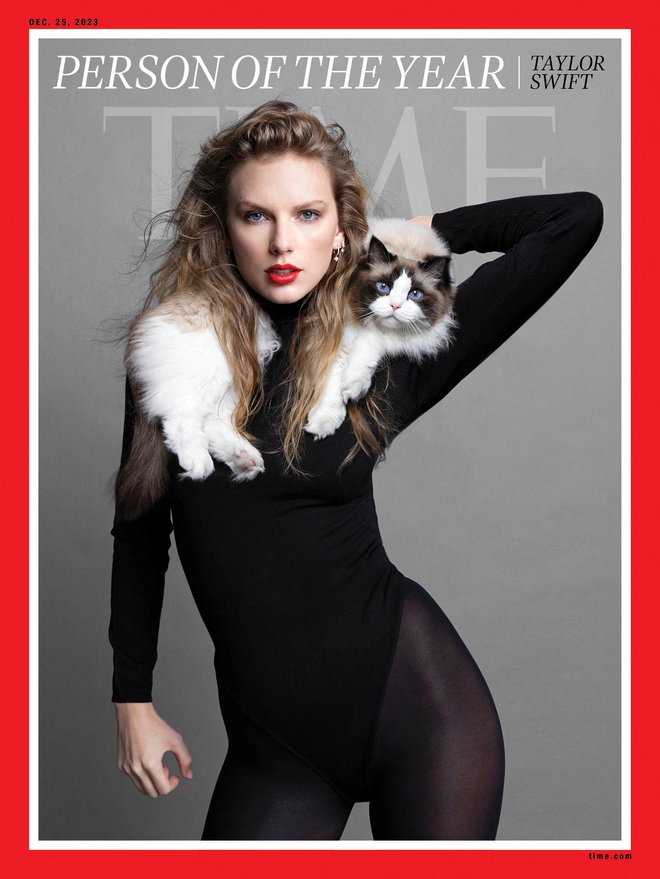 Revija Time za osebnost leta izbrala Taylor Swift. FOTO: Inez And Vinoodh For Time Via Reuters