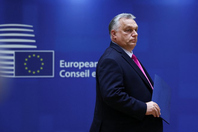 Viktor Orban ima pomisleke glede Ukrajine. FOTO: Yves Herman Reuters