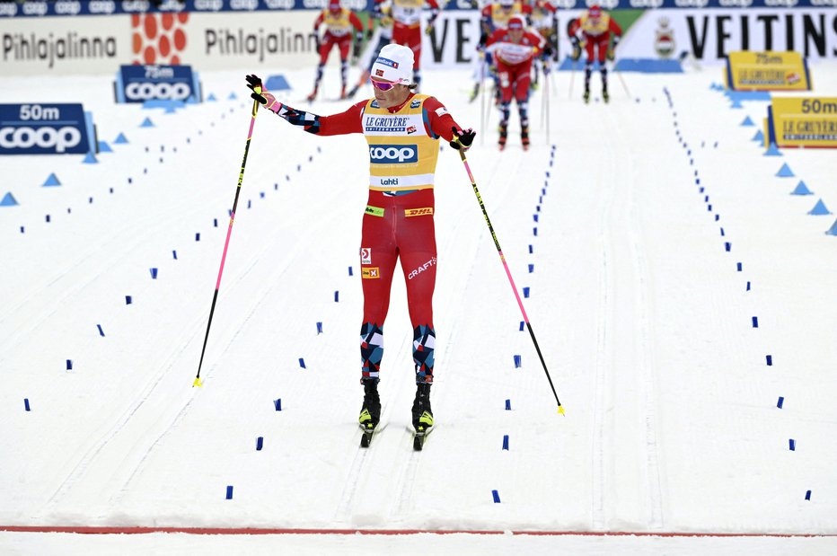 Fotografija: Johannes Hoesflot Klaebo  FOTO: Lehtikuva Via Reuters