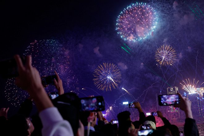 Hongkong, Kitajska. FOTO: Tyrone Siu, Reuters