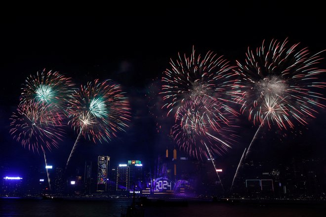 Hongkong, Kitajska. FOTO: Tyrone Siu, Reuters