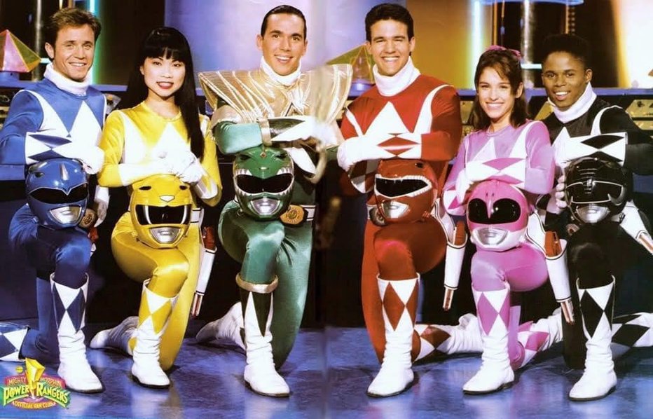 Fotografija: Originalna zasedba serije Power Rangers. FOTO: promo/IMDB