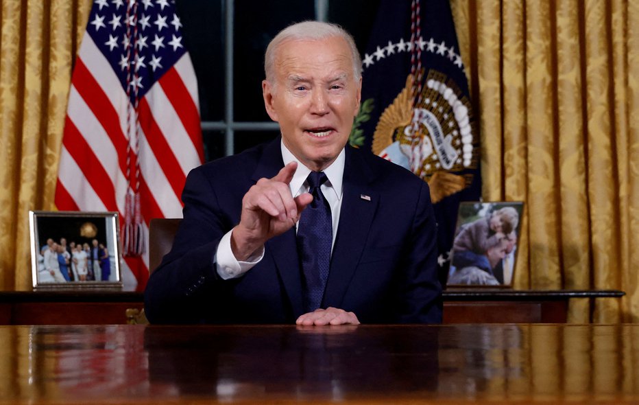 Fotografija: Joe Biden. FOTO: Jonathan Ernst, Reuters