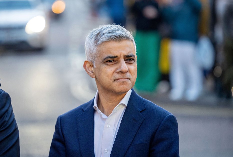 Fotografija: Sadiq Khan FOTO: Anna Gordon, Reuters