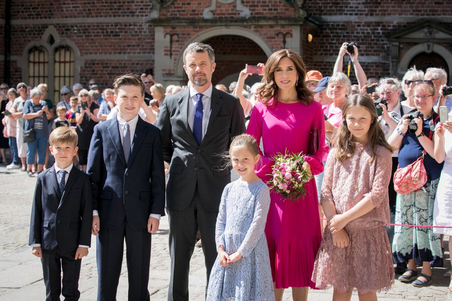 Fotografija: Danska kraljica Mary in kralj Frederik sta nedavne velikonočne praznike preživela z otroki.  FOTO: Guliver/Gettyimages