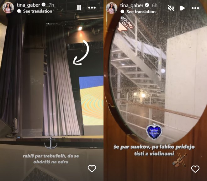 Tina Gaber je z izbrancem Robertom Golobom na križarjenju, a ne gre vse po načrtih. FOTO: Zajem Zaslona Instagram