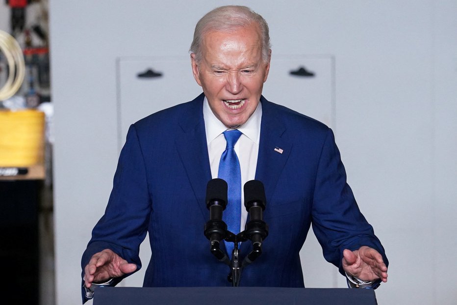 Fotografija: Joe Biden. FOTO: Kevin Lamarque Reuters