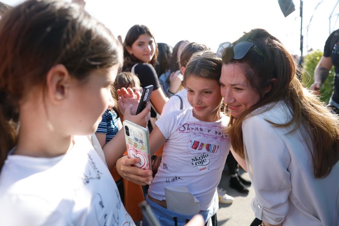 Sabina Kogovšek je bila deležna le lepih besed.