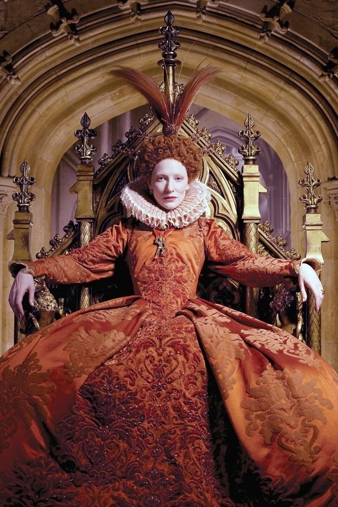 Kraljico Elizabeto I. je igrala tudi v drugem delu zgodbe, Zlata doba. FOTO: Profimedia