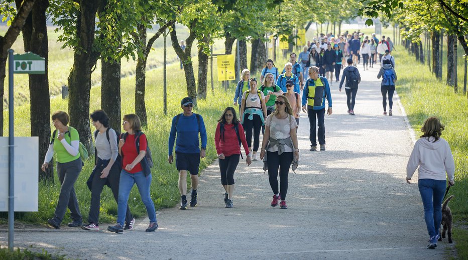 Fotografija: Lepo vreme je pritegnilo številne, tudi iz drugih mest in celo držav. FOTO: Jože Suhadolnik