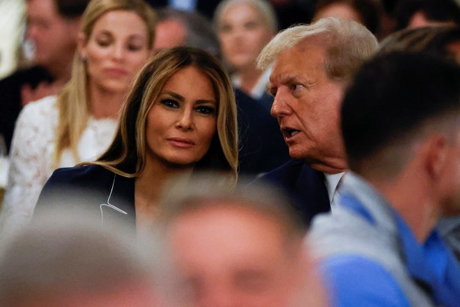 Zakaj Melania podpira moževo varanje? FOTO: Marco Bello Reuters