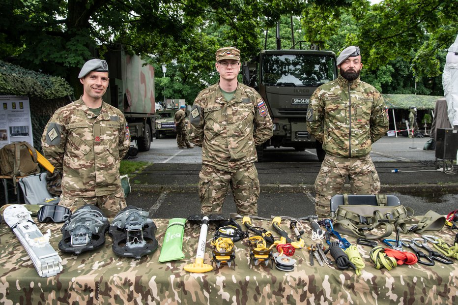 Fotografija: 132. gorski bataljon je kajpak namenjen delovanju v gorah. FOTO: Mediaspeed.net