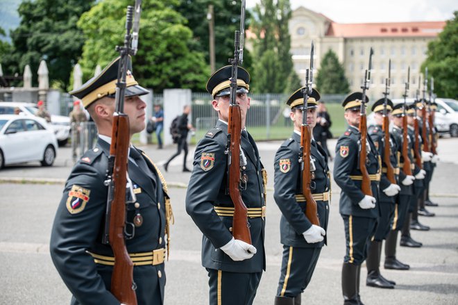 Garda Slovenske vojske FOTO: Mediaspeed.net