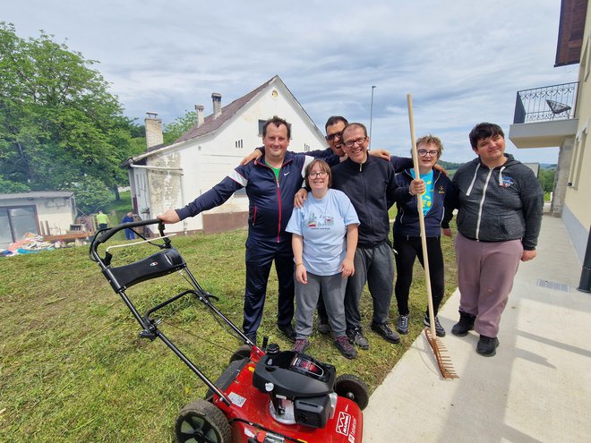 Na Bučki je bilo delavno. FOTO: Tanja Jakše Gazvoda