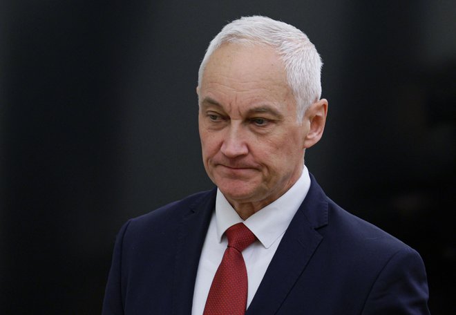 Novi obrambni minister Andrej Belorusov. FOTO: Gavriil Grigorov Afp