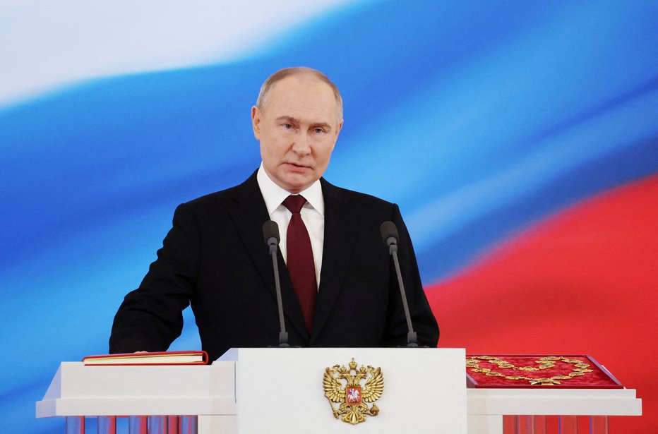 Fotografija: Vladimir Putin. FOTO: Vyacheslav Prokofyev Via Reuters