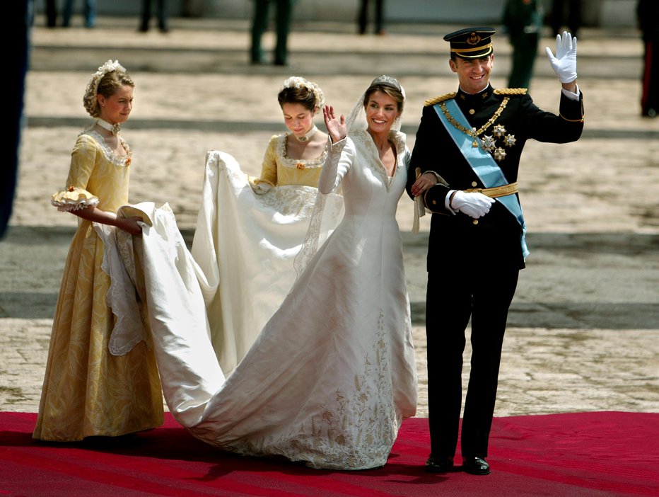 Fotografija: Španski kralj in kraljica praznujeta 20. obletnico poroke. FOTO: Reuters