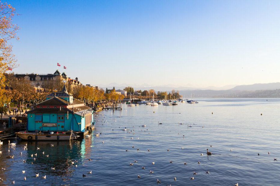 Fotografija: Züriško jezero, Švica. FOTO: Shutterstock