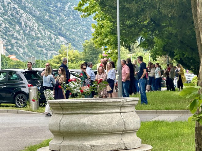 Evakuirali so sodišče. FOTO: Moni Černe