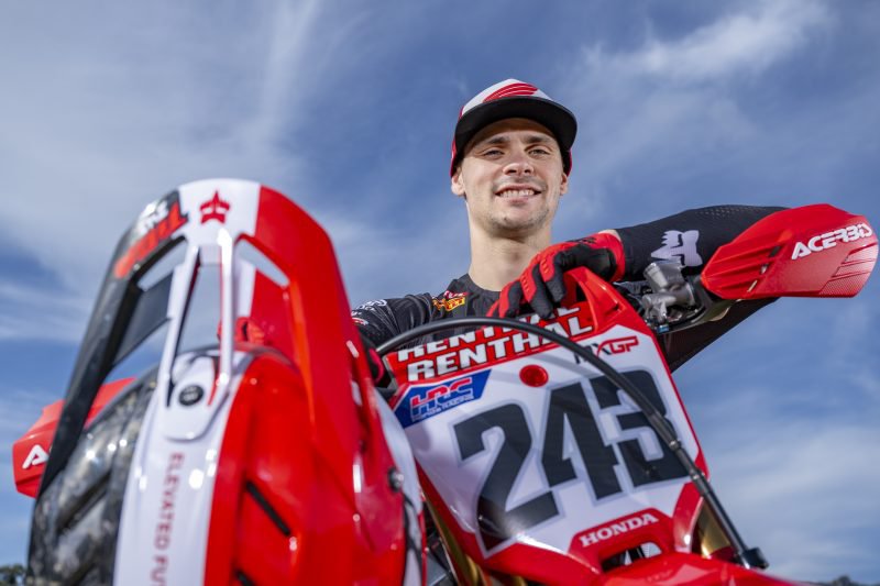 Fotografija: Tim Gajser si obeta zmago v Nemčiji. FOTO: Honda Racing