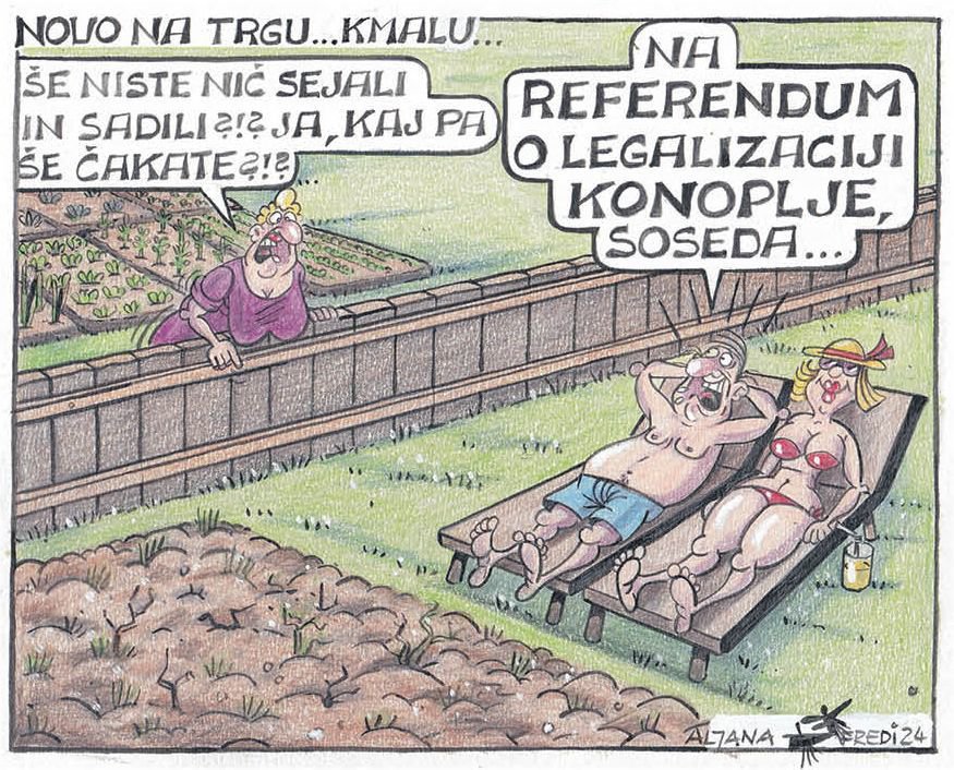 Fotografija: Karikatura FOTO: Aljana Fridauer Primožič