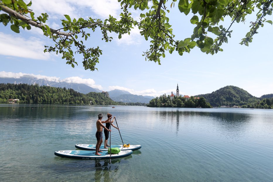 Fotografija: Blejsko jezero. Foto: Marko Feist