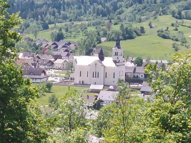 Pogled na Bohinjsko Bistrico FOTO: Janez Mihovec