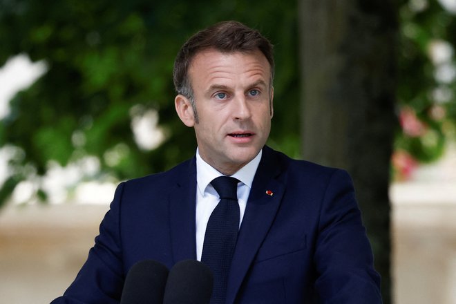 Emmanuel Macron. FOTO: Benoit Tessier Reuters