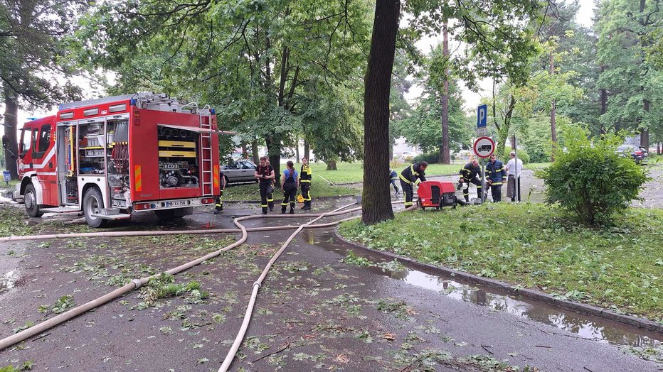 Fotografija: Kidričevo. FOTO: Facebook/Neurje.si