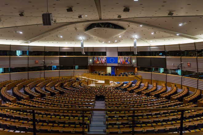 Evropski parlament že čaka nove poslance. FOTO: Baspentrubas/getty images