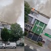 Gost dim in rdeči zublji, zagorelo v Tovarni Paloma (FOTO in VIDEO)