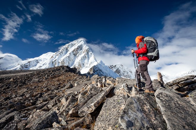 Devet dni je potreboval za vzpon in spust. FOTO: Kapulya/Getty Images