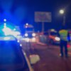 Nočna tragedija na avtocesti, umrl 32-letnik