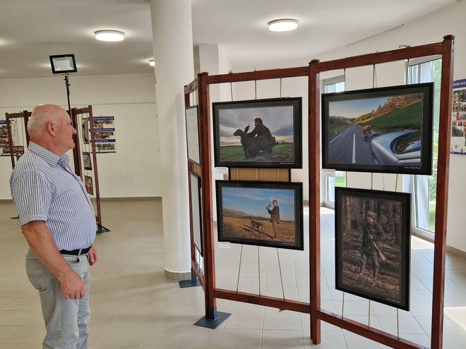 Ob zlatem jubileju praznika lovske kulture so pripravili tudi fotografsko razstavo.