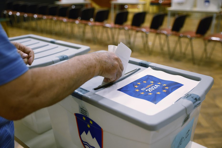 Fotografija: EU volitve in referendum. FOTO: Leon Vidic, Delo