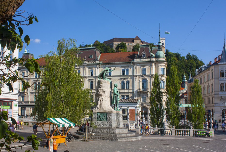 Fotografija: Prešernov trg FOTO: Shutterstock Shutterstock