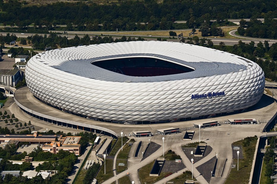 Fotografija: Allianz Arena. FOTO: Tobias Schwarz Afp