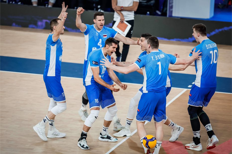 Fotografija: Zmage so se veselili. FOTO: Volleyballworld