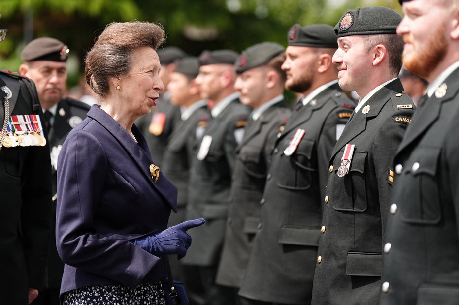 Fotografija: Princesa Anne FOTO: Aaron Chown Via Reuters