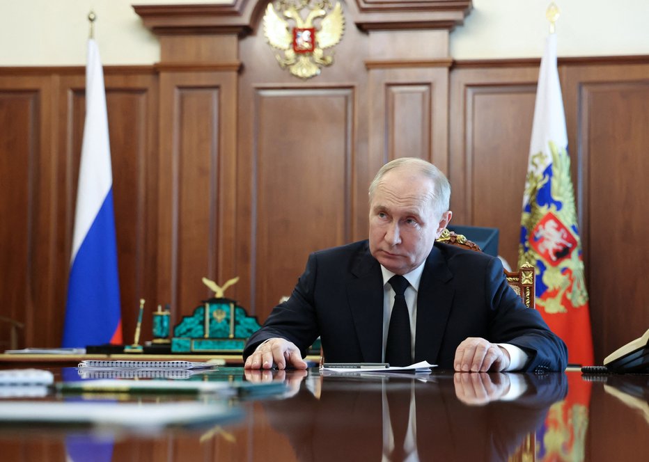 Fotografija: Vladimir Putin. FOTO: Vyacheslav Prokofyev Via Reuters