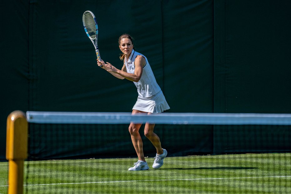 Fotografija: Tudi sama je odlična tenisačica. FOTO: Aeltc/Thomas Lovelock Via Reuters