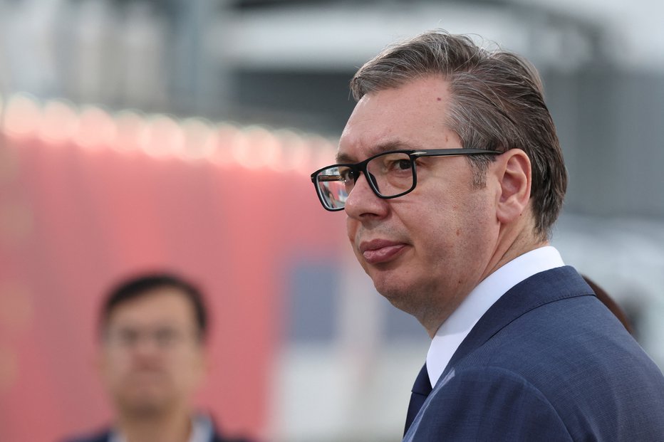 Fotografija: Aleksandar Vučić. FOTO: Marko Djurica/Reuters