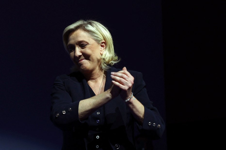 Fotografija: Marine Le Pen. FOTO: Yves Herman Reuters