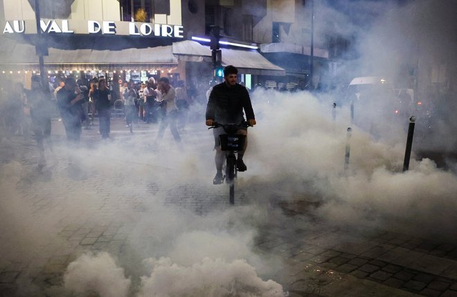Protest v Franciji. FOTO: Fabrizio Bensch/Reuters
