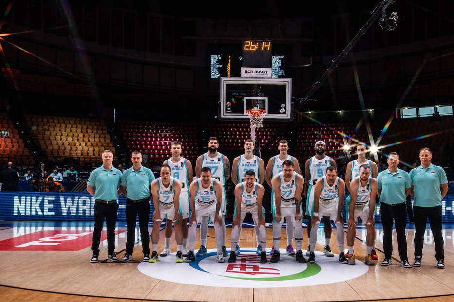 Fotografija: Slovenija je prišla v Grčijo po olimpijsko vozovnico. FOTO: Fiba