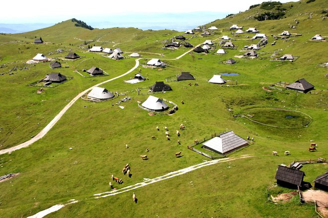 Planina iz zraka FOTO: PrimoŽ Hieng