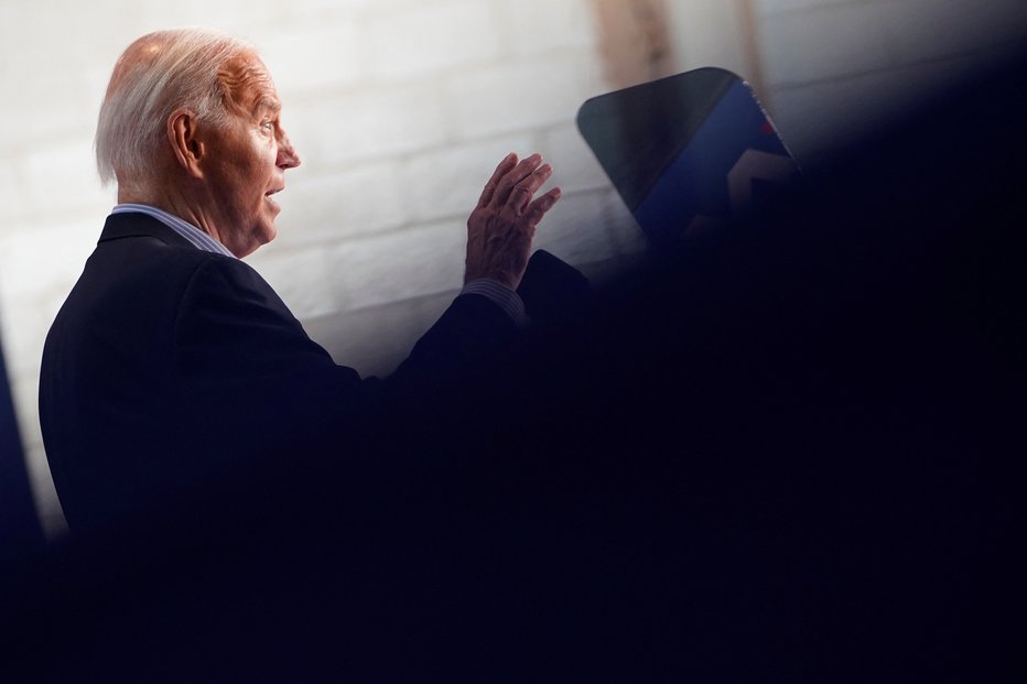 Fotografija: Joe Biden. FOTO: Nathan Howard Reuters