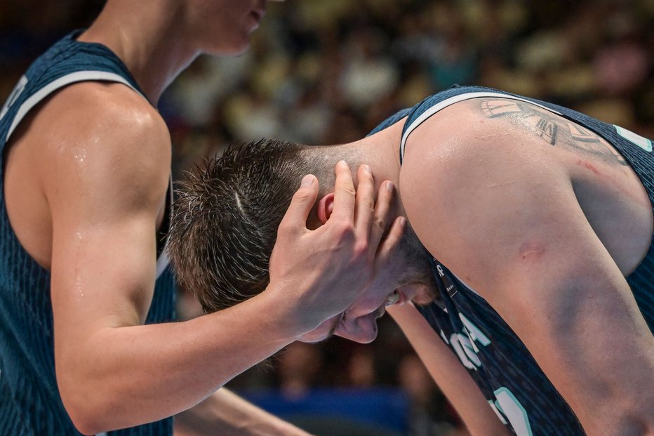 Fotografija: Dončić letos ne bo zaigral na olimpijskih igrah. FOTO: Aris Messinis Afp